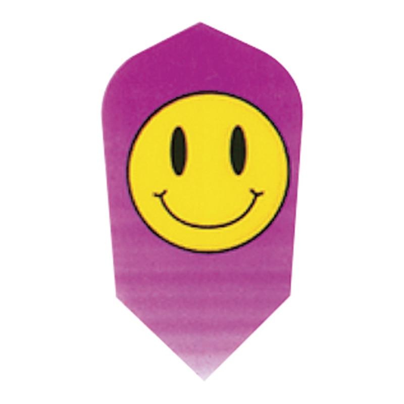 V-75 Poly Royal Hard Flights Slim Smiley Face