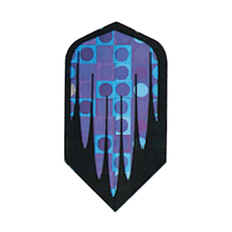 V-Lux Glitter Flights Slim Black/Purple
