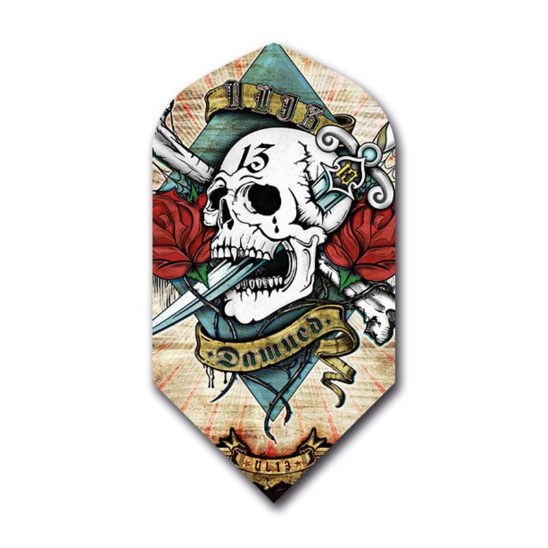 Damned Alchemy Skull and Roses Slim Flights