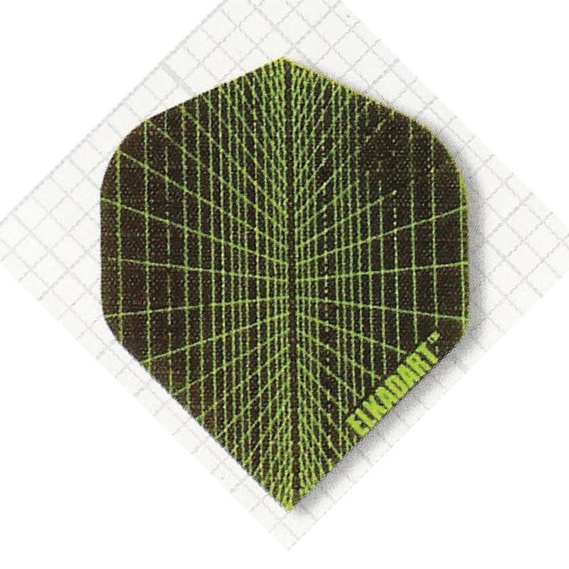 Elkadart Nylon Standard Black/Green Flights