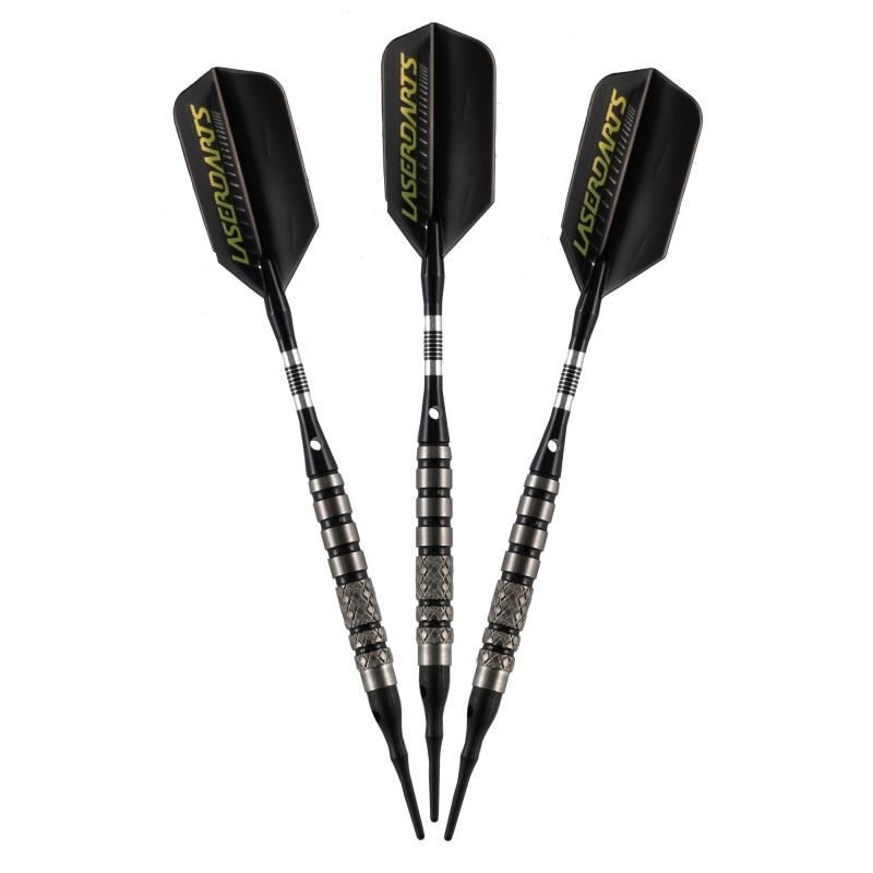 Laserdarts Nightmares ENM1 90% Tungsten Soft Tip Darts Knurled Barrel