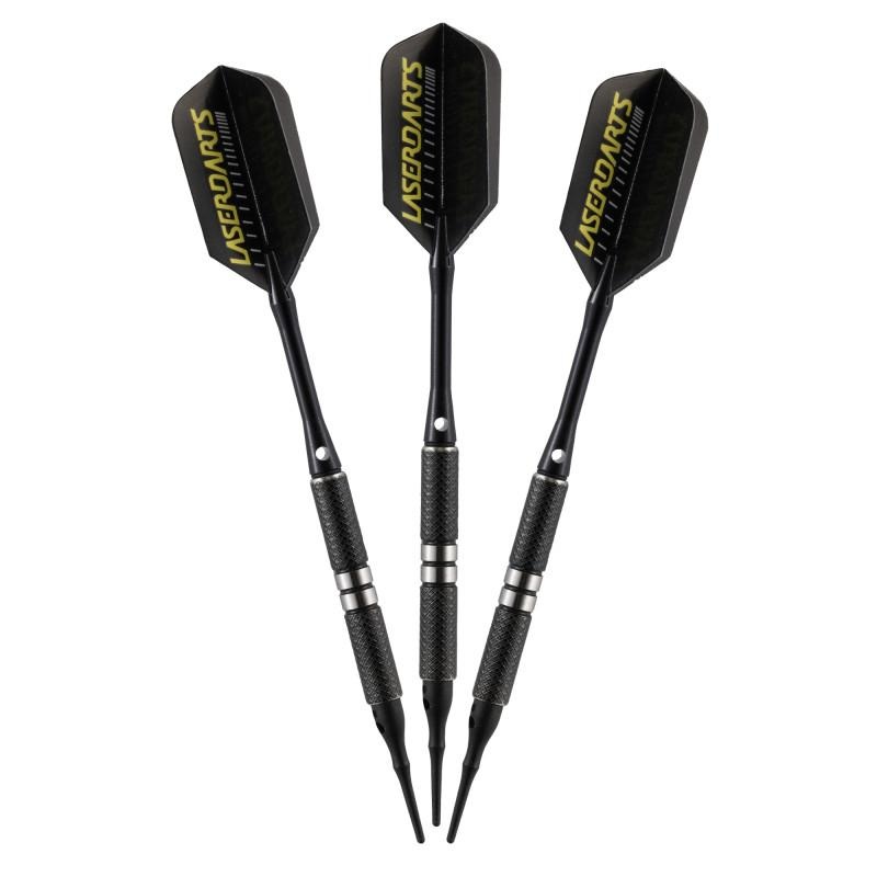 Laserdarts Pythons EPY1 90% Tungsten Soft Tip Darts Knurled Barrel 18 Grams