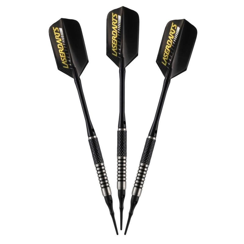 Laserdarts Pythons EPY2 90% Tungsten Soft Tip Darts Knurled Barrel 18 Grams