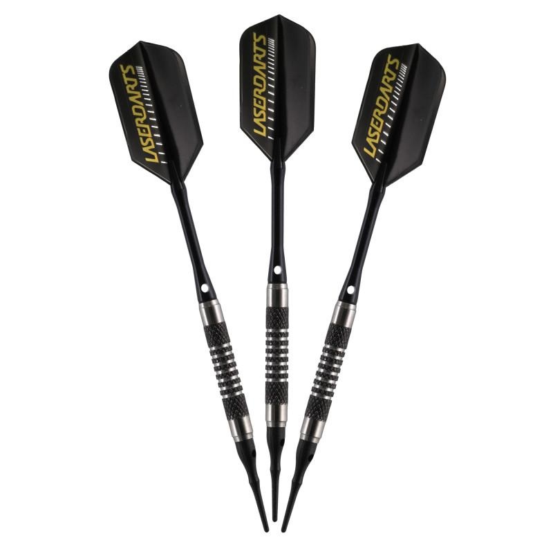 Laserdarts Pythons EPY3 90% Tungsten Soft Tip Darts Knurled Barrel 18 Grams