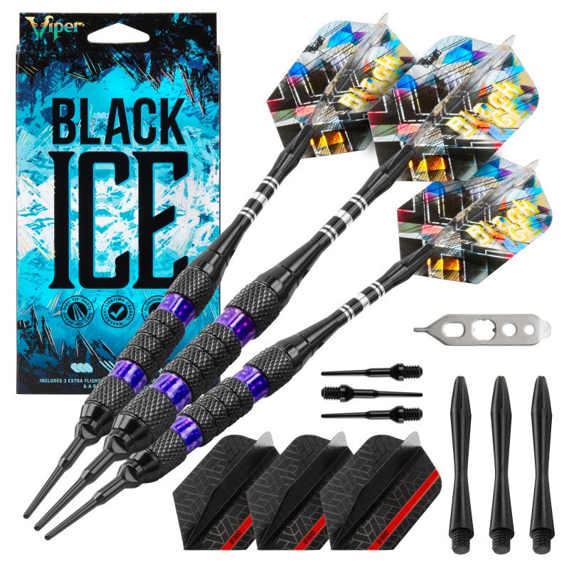 Viper Black Ice Purple Soft Tip Darts