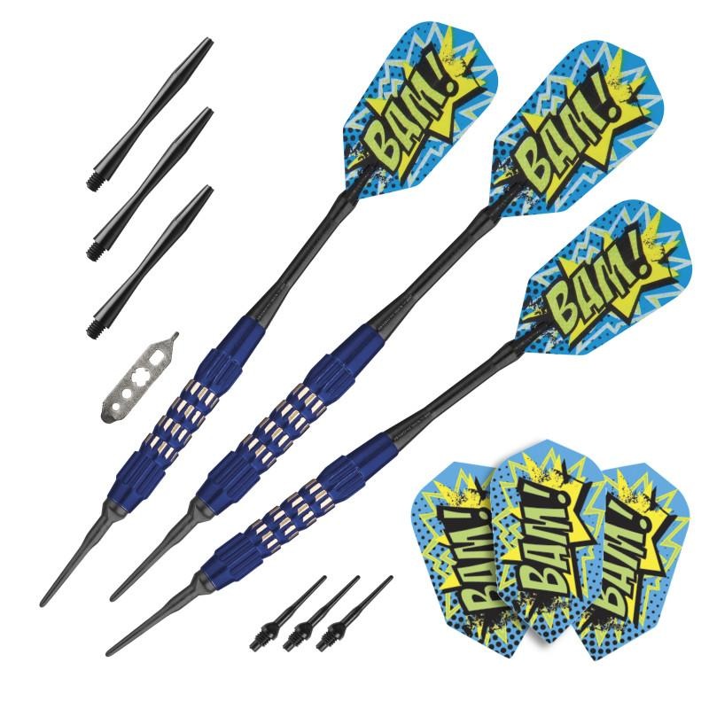 Viper Comix BAM! Darts Soft Tip Darts Blue 18 Grams