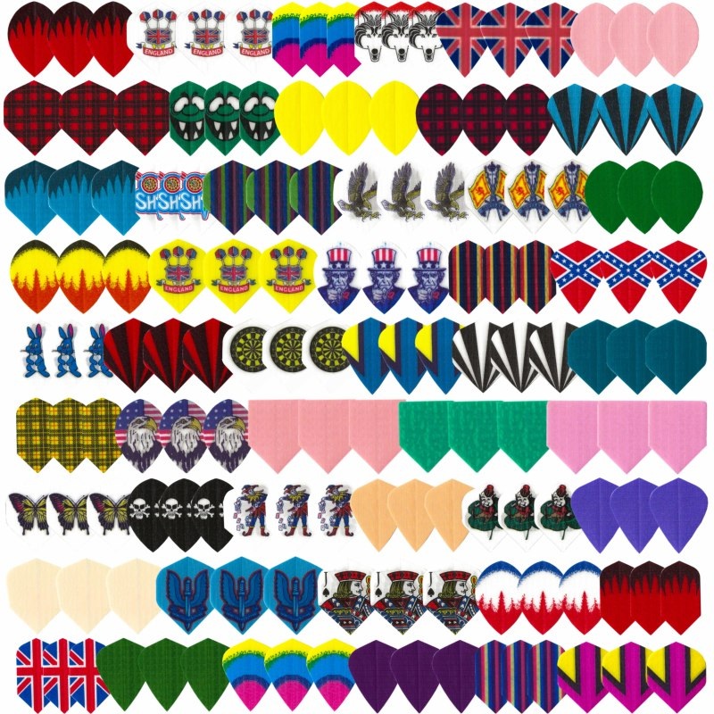 Viper Nylon Assorted Flights – 50 Sets