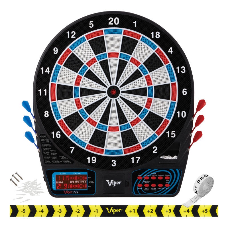 Viper 777 Electronic Dartboard, 15.5″ Regulation Target