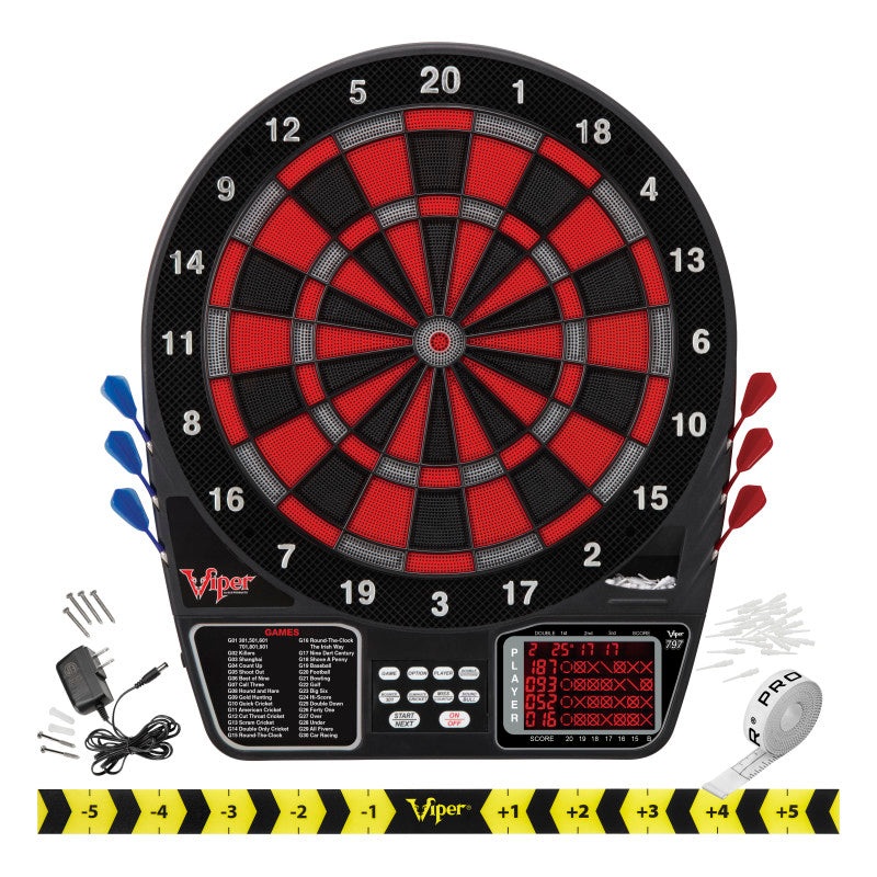 Viper 797 Electronic Dartboard, 15.5″ Regulation Target