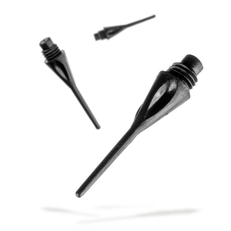 Viper Diamond Tips 1/4″ Black 1000Ct Soft Dart Tips