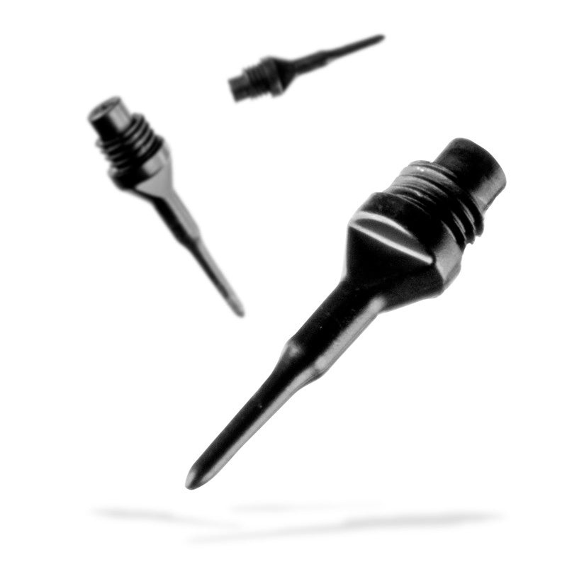 Viper Tufflex Tips II 1/4″ Black 50Ct Soft Dart Tips