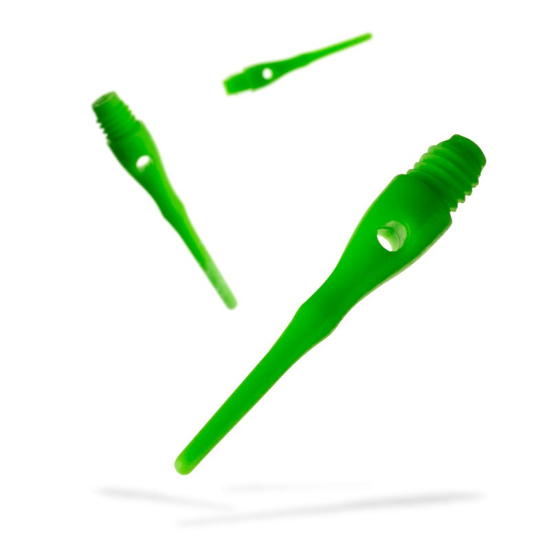 Viper Tufflex Tips III 2BA Green 1000Ct Soft Dart Tips