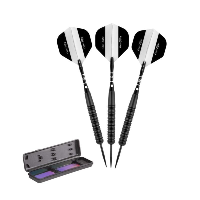 Elkadart Black 150 Jet Black Steel Tip Darts