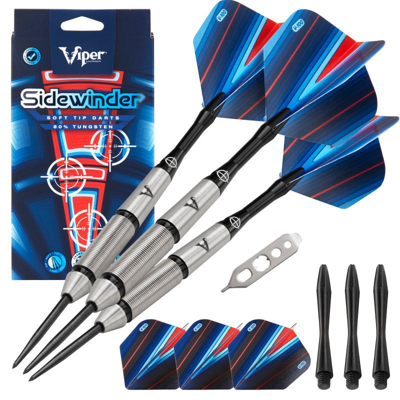 Viper Sidewinder Darts 80% Tungsten Steel Tip Darts 23 Grams