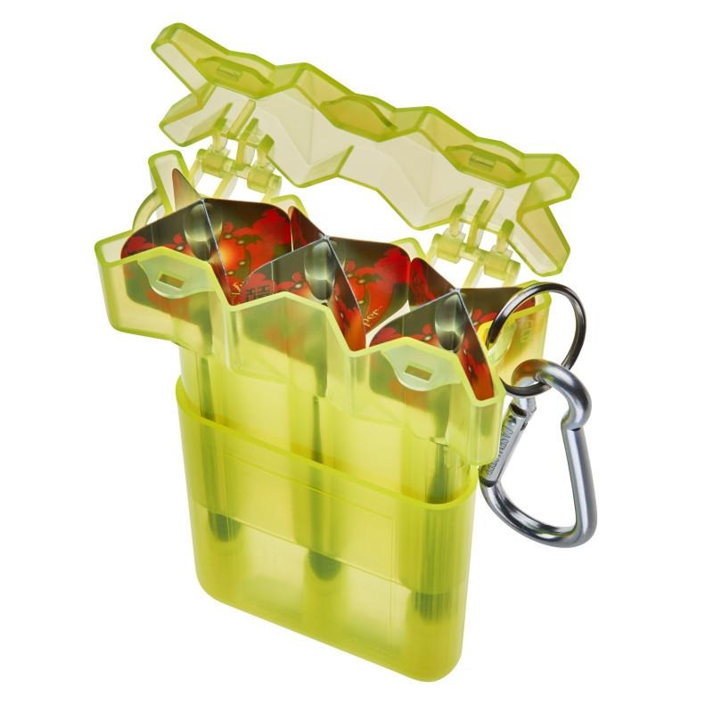Casemaster Nomad Adjustable Dart Case Neon Yellow