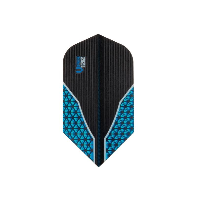 V-100 Flights Slim Blue Dart Flights