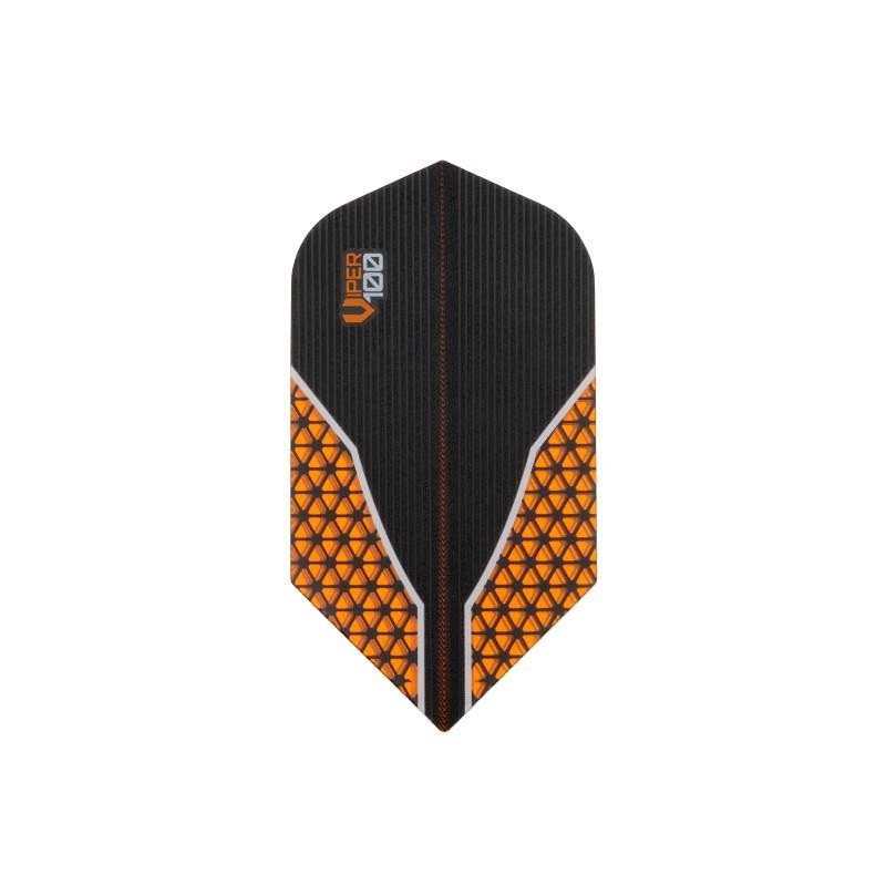 V-100 Flights Slim Orange Dart Flights