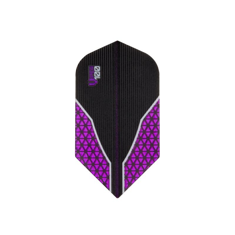 V-100 Flights Slim Purple Dart Flights