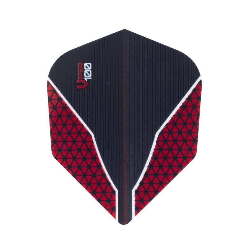 V-100 Flights Standard Red Dart Flights