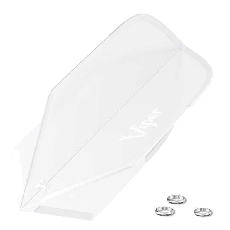 Viper Cool Flights Molded Dart Flights Slim Clear