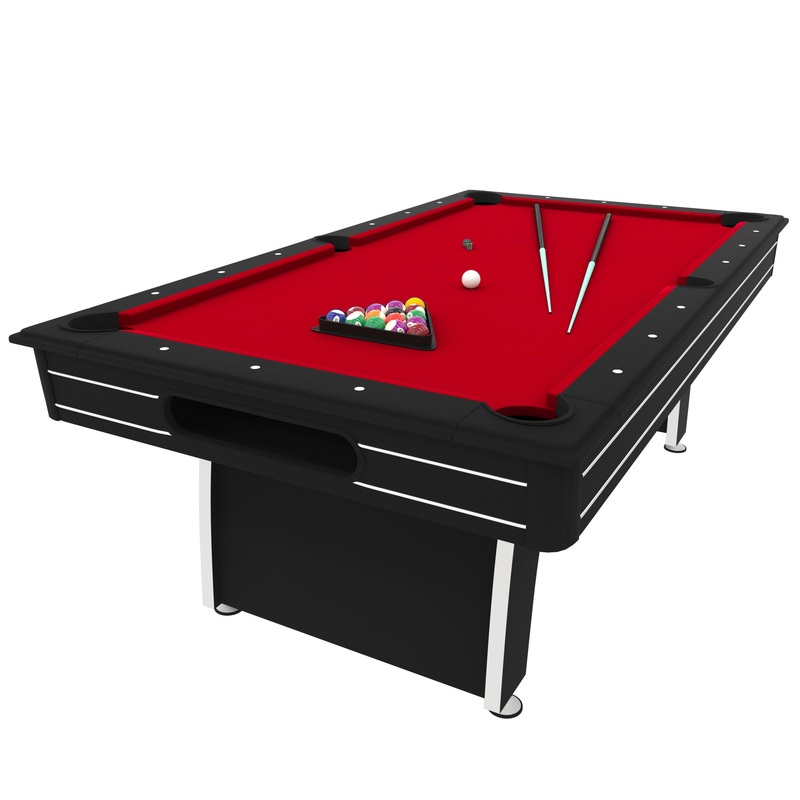 Fat Cat Tucson 7′ Pool Table with Red Playing Surface