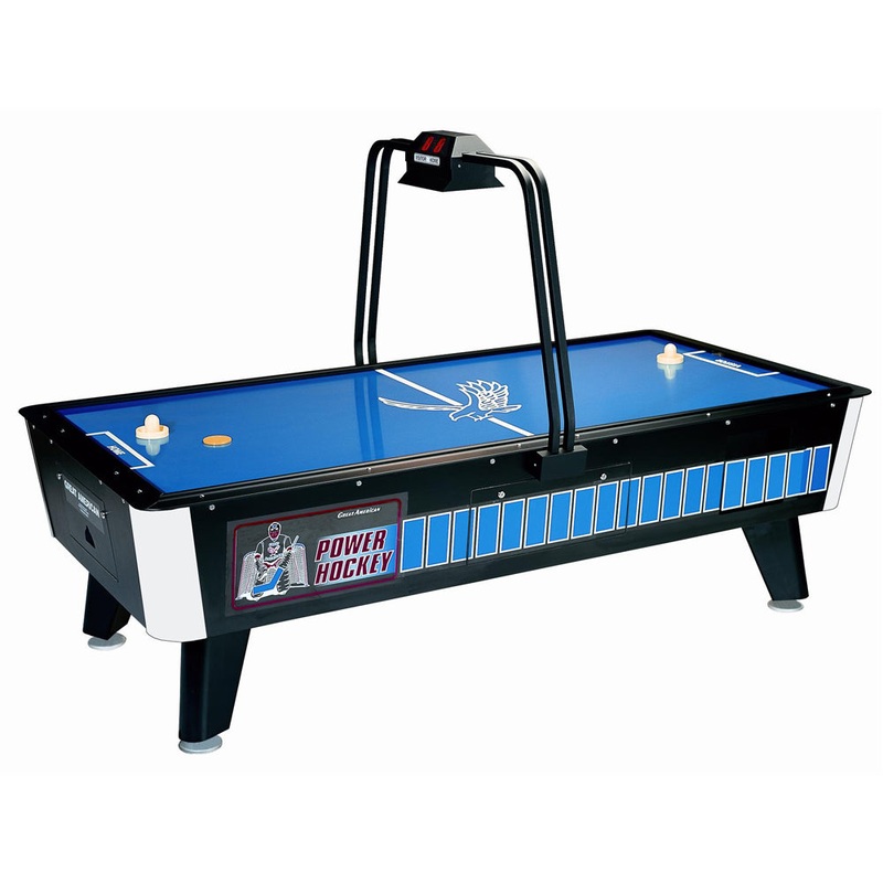Great American – 8 Power Air Hockey Table  (overhead scoring)