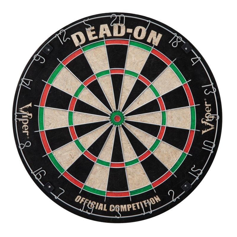 [OPEN BOX]  Viper Dead-On Bristle Dartboard