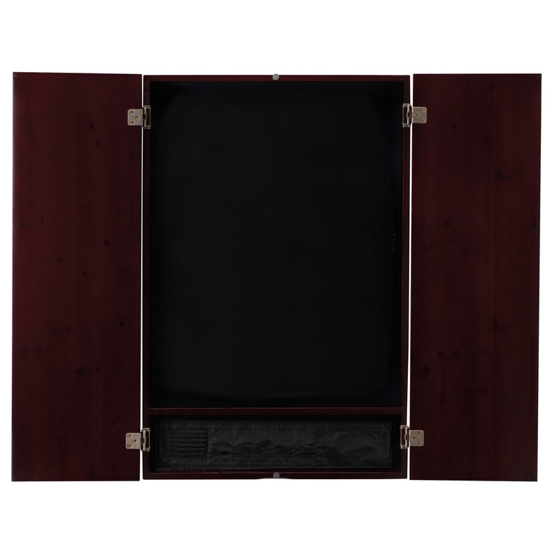 [OPEN BOX]  Viper Metropolitan Mahogany Soft Tip Dartboard Cabinet