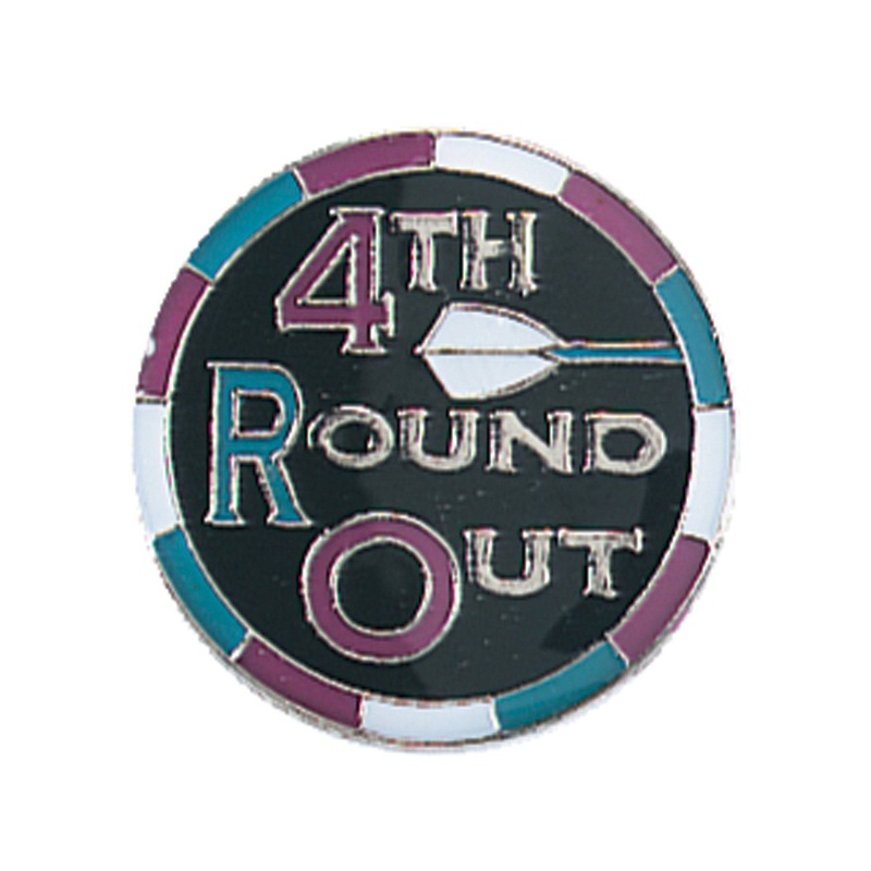 Tournament Pins 4th Round Out