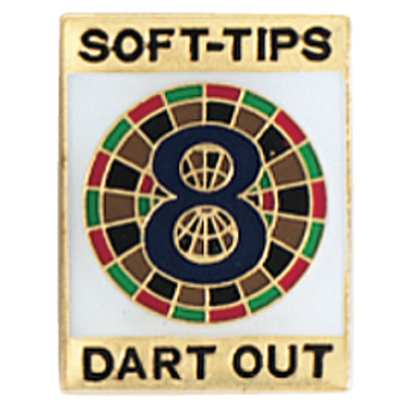 Tournament Pins 8 Dart Out