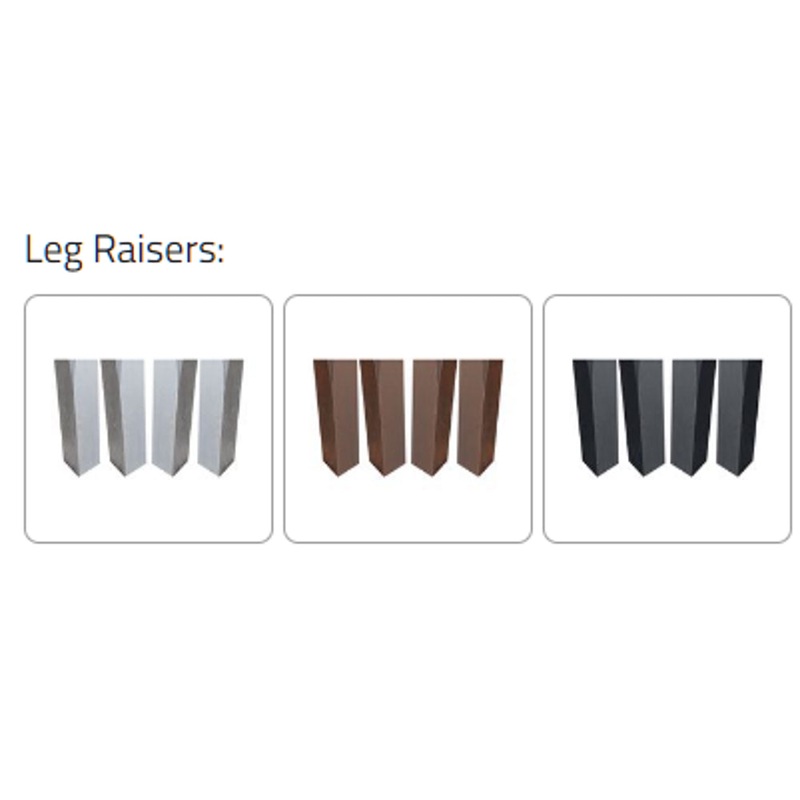 BBO – Origins Coffee Table Optional Leg Raisers Option