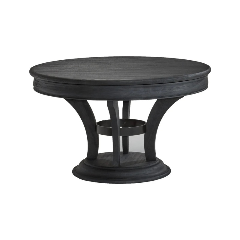 Brunswick Centennial Game Table – Black Wired Brush
