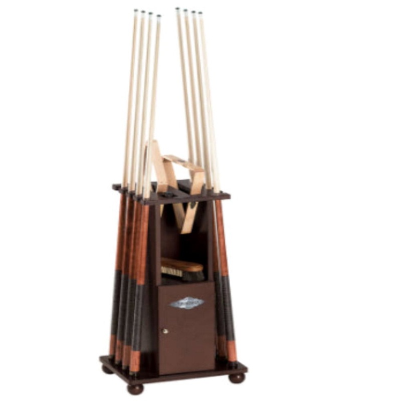 Brunswick Pool Table Cue Rack Options