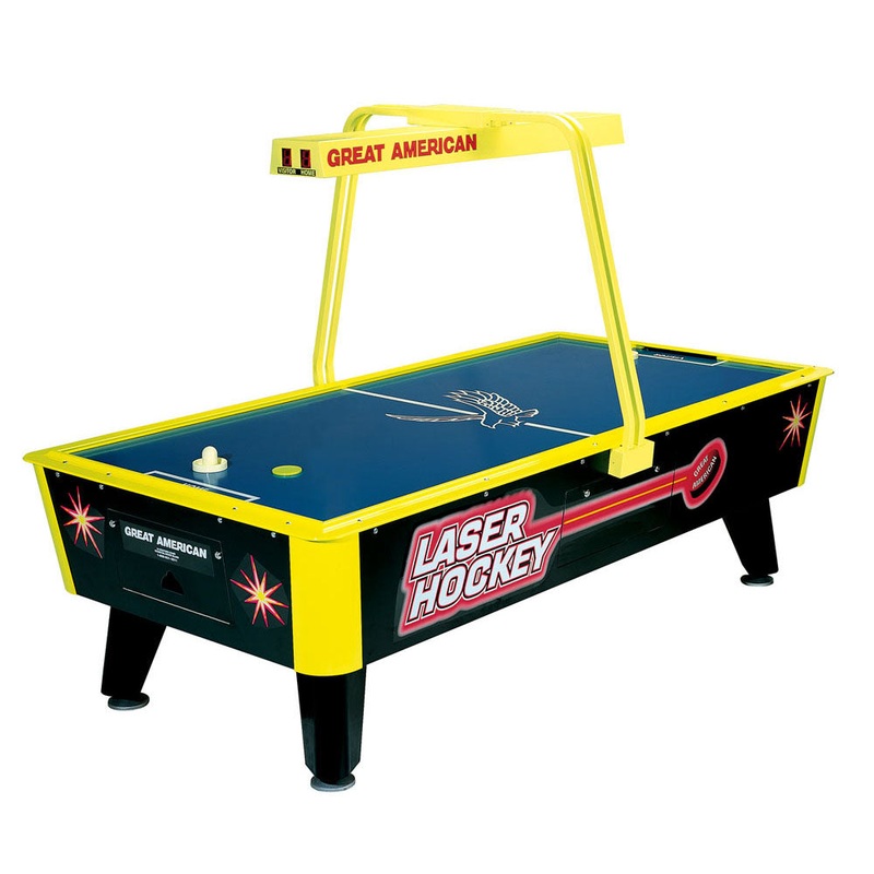 Professional Air Hockey Table | Great American – Laser