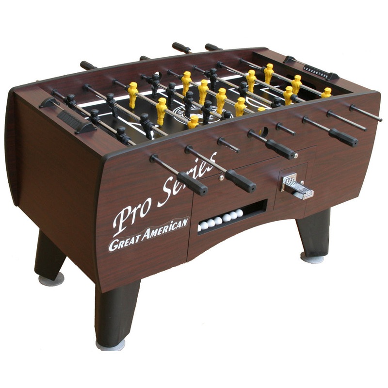 Professional Coin Operated Foosball Table | Great American – PRO Series