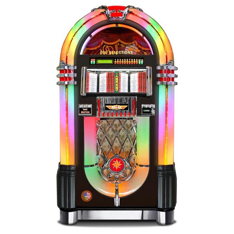 ROCK-OLA AUTHENTIC BUBBLER VINYL 45 BLACK
