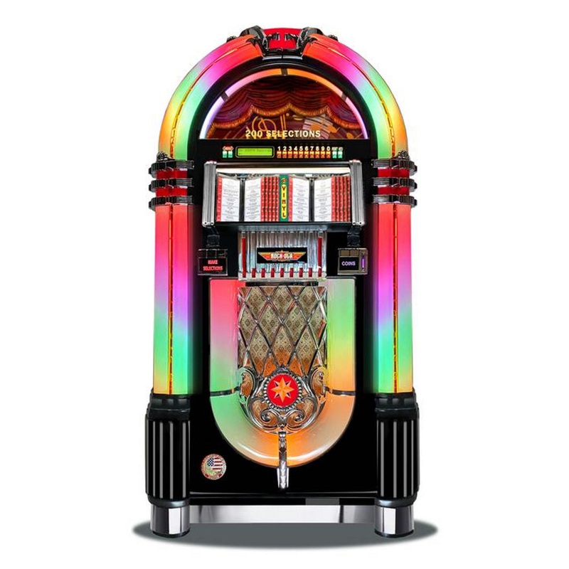 ROCK-OLA AUTHENTIC BUBBLER VINYL 45 GLOSS BLACK