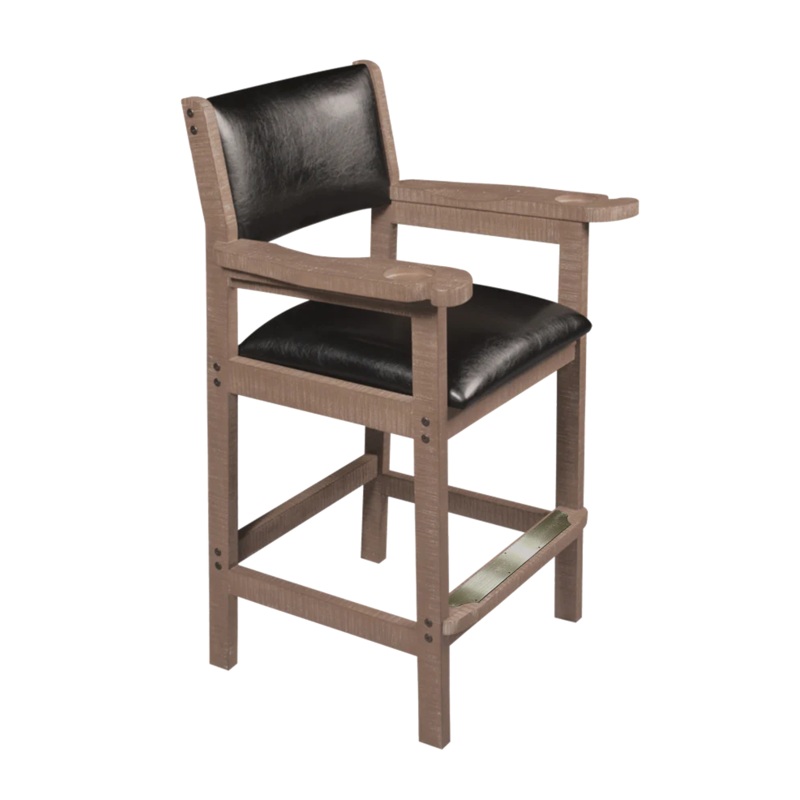 American Heritage Cushion Back & Seat Spectator Chair – Antique Grey