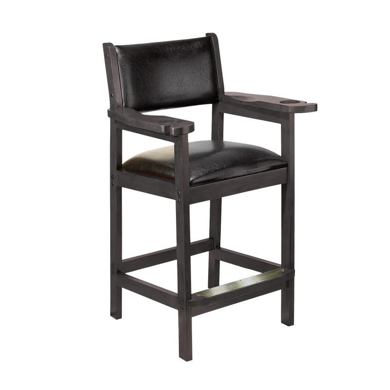 American Heritage Cushion Back & Seat Spectator Chair – Gray