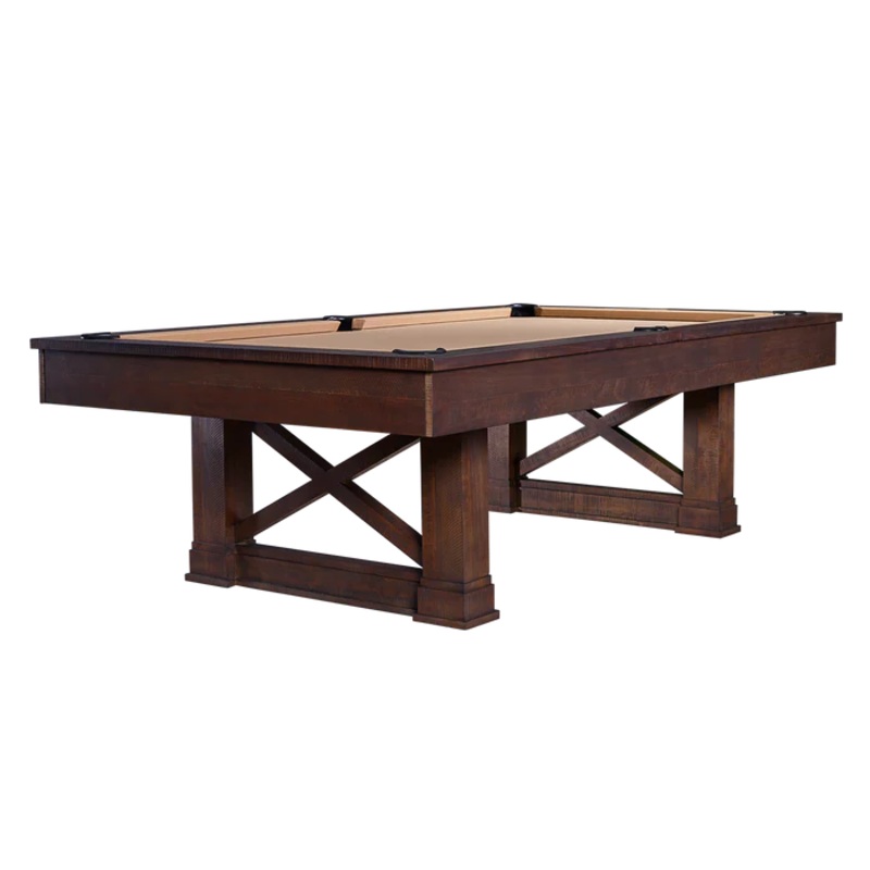 American Heritage Farmhouse Pool Table – Cappuccino