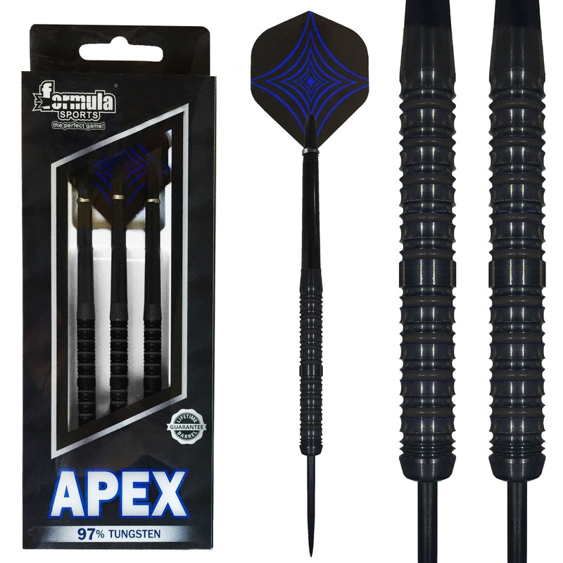 FORMULA Apex Darts – Premium Apex Grip & Density – 97% Tungsten – 22g