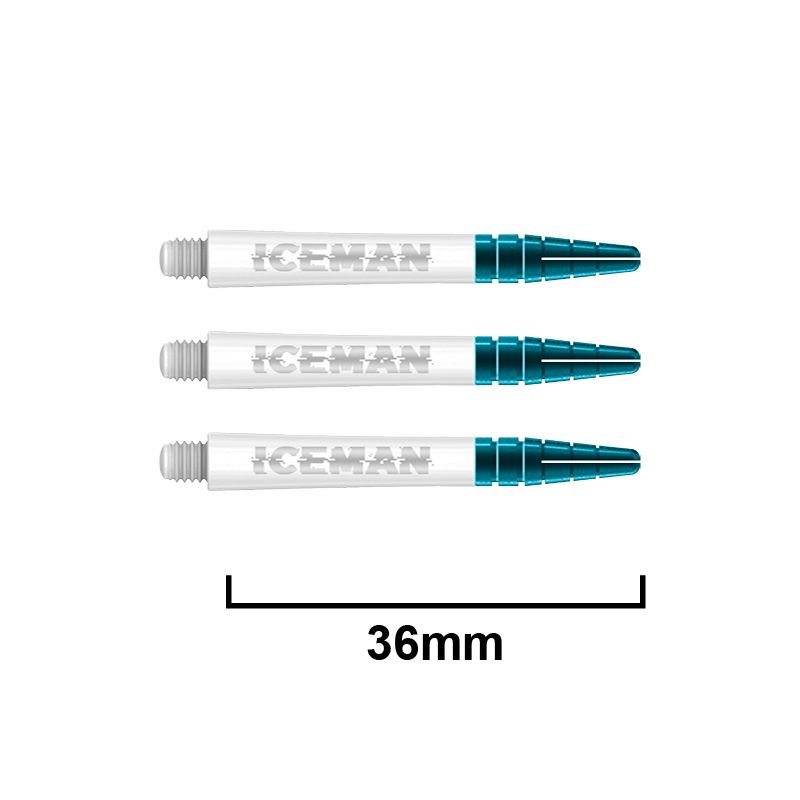 RED DRAGON Gerwyn “Iceman” Price Nitro Ionic Shafts – White 36 & 42mm