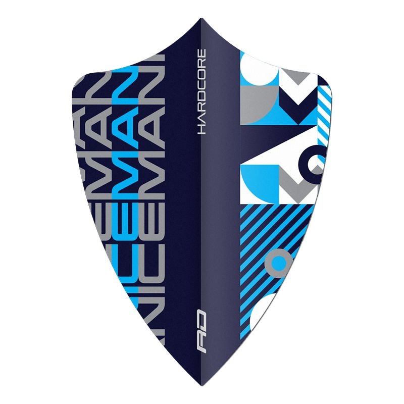 RED DRAGON – Hardcore Iceman Black Stack Freestyle Dart Flights