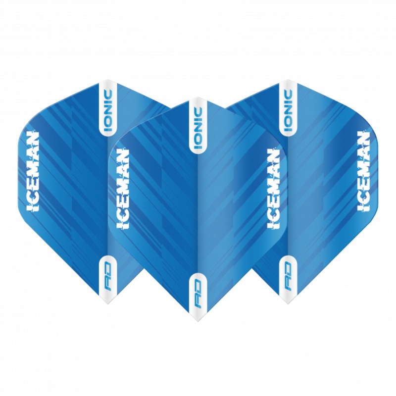 RED DRAGON Hardcore Ionic Gerwyn Price Iceman Blue Stripe Flights