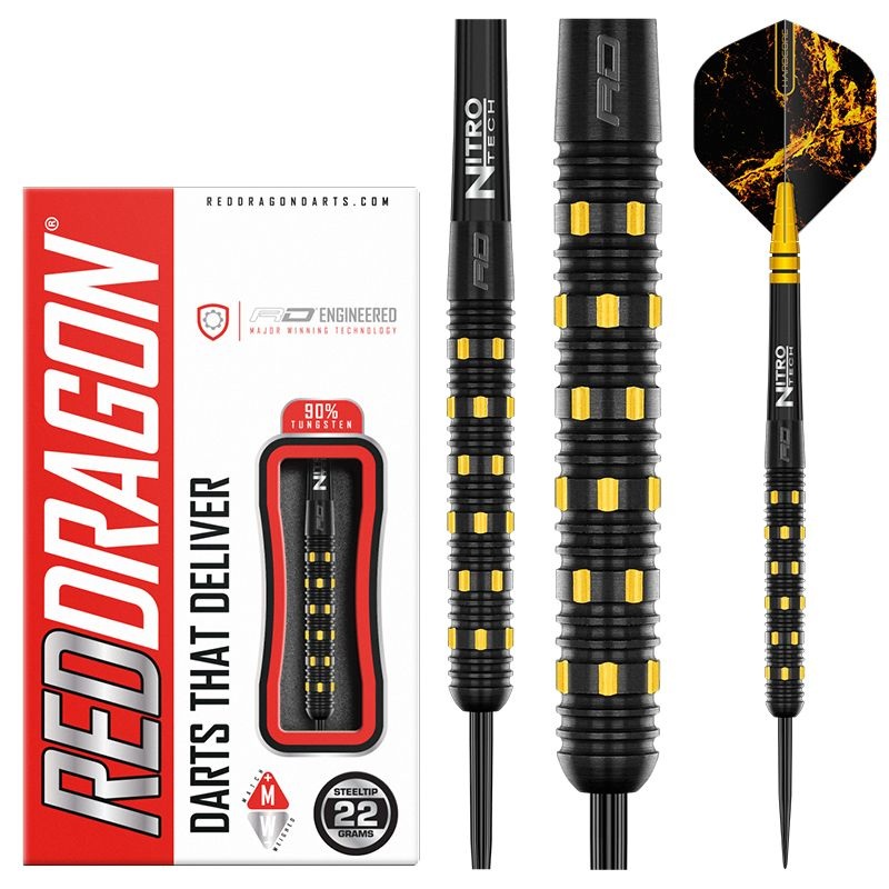 RED DRAGON – Nirvana Darts – 90% Tungsten – 22g