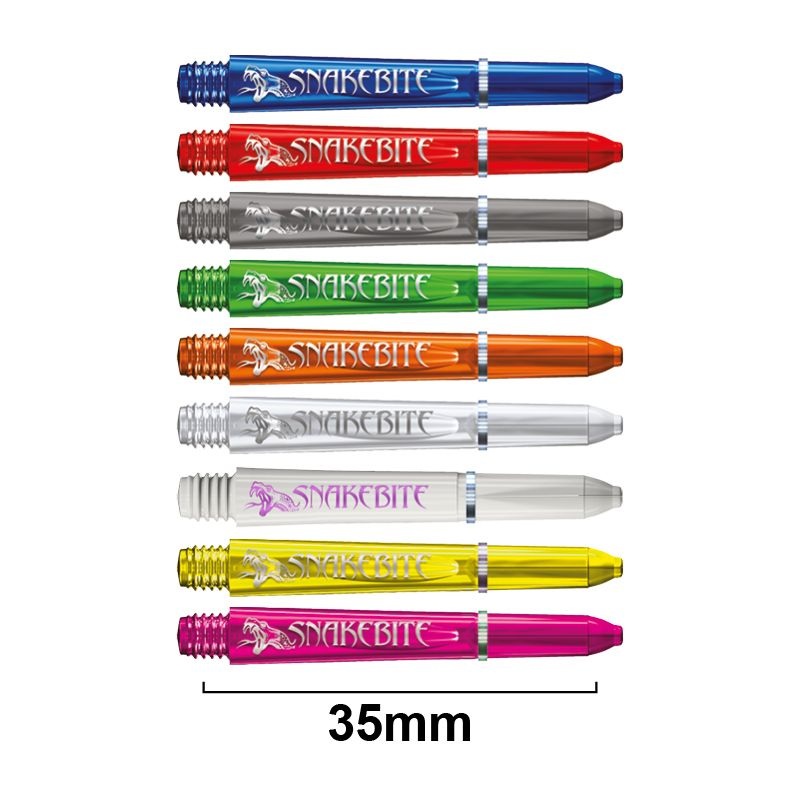 RED DRAGON – Snakebite Signature Series Dart Shafts – Short
