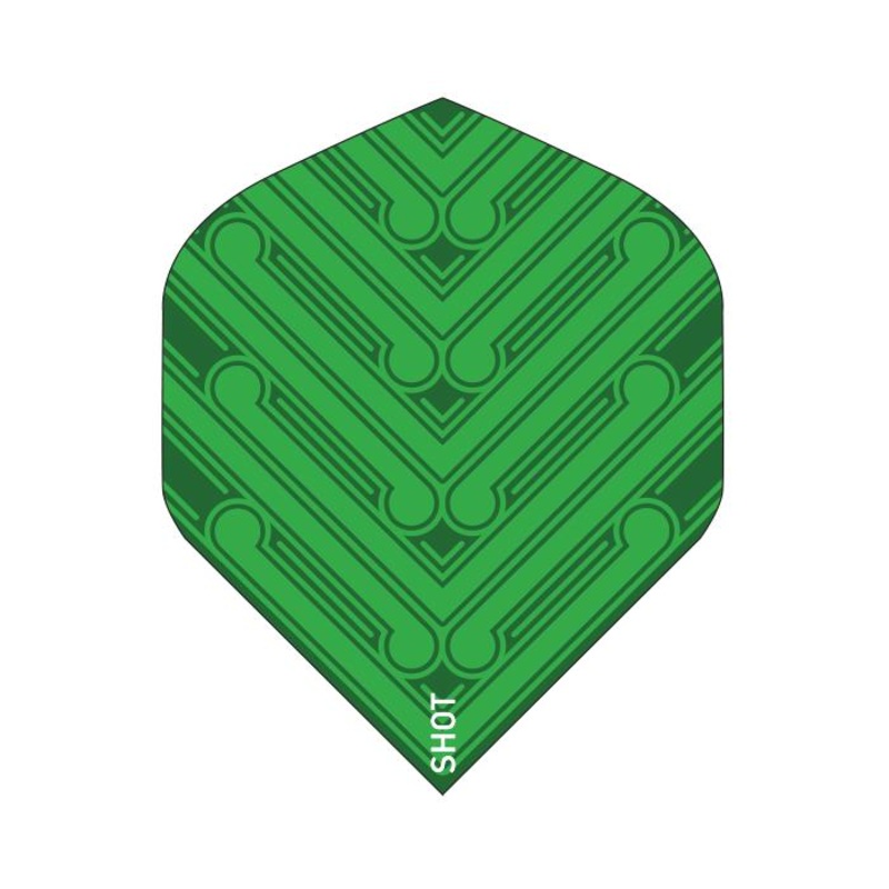 SHOT Manu Standard Shape Flights – Green