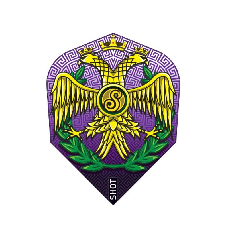 SHOT Roman Empire Caesar Dart Flights  – 100 Micron Standard Small