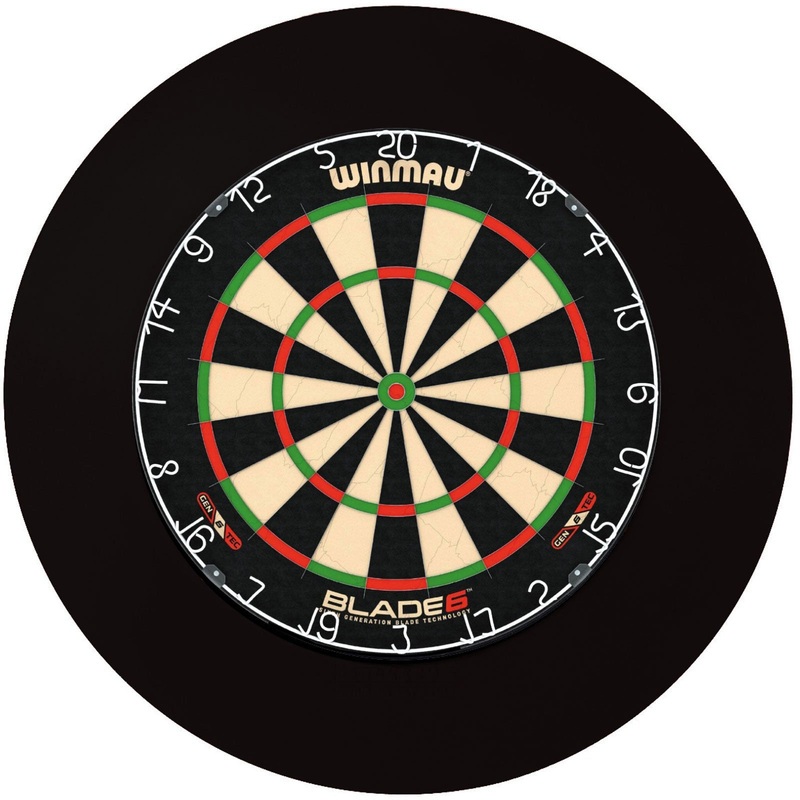 WINMAU Blade 6 Professional Dartboard + Pro Polymer Surround
