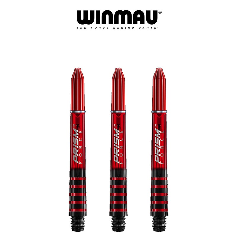 WINMAU Prism Force – Ring Lock Dart Shafts – INT RED
